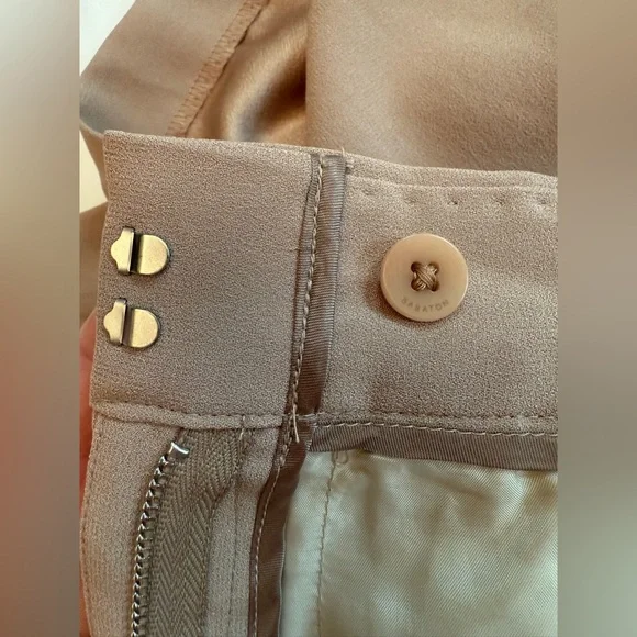 Aritzia Babaton Pleated Mid-Thigh Shorts Size 2 $50 - Picture 12 of 12